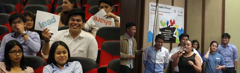 Participants at Young Leaders Forum