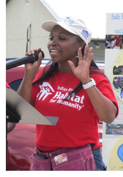 LaKisha Erwin, We do have the power, Habitat for Humanity