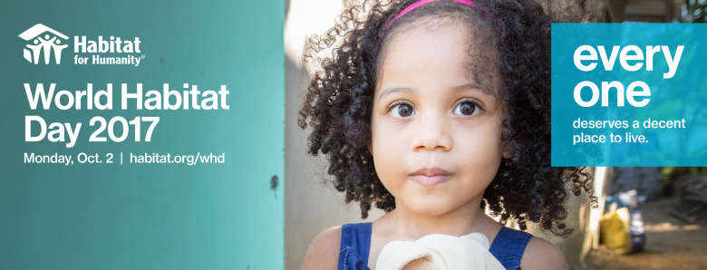 World Habitat Day, Facebook cover page image