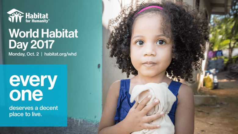 World Habitat Day, Facebook event image