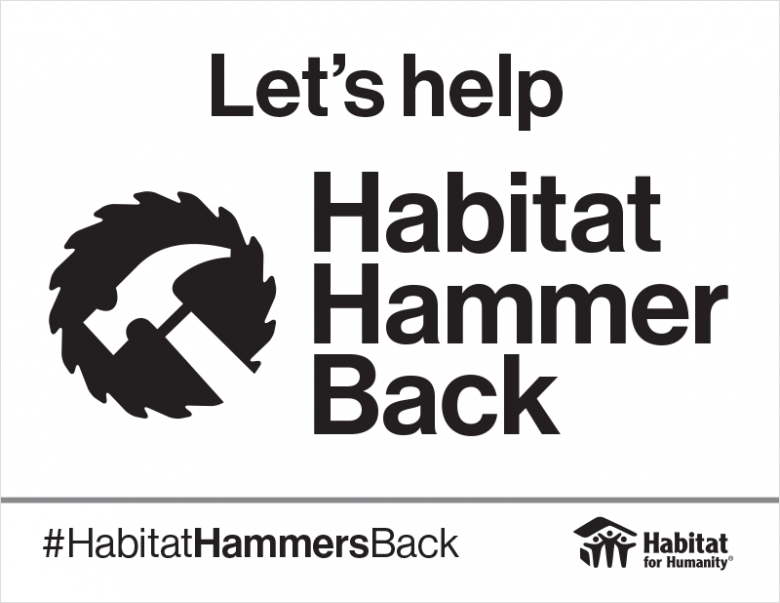 Habitat hammers back