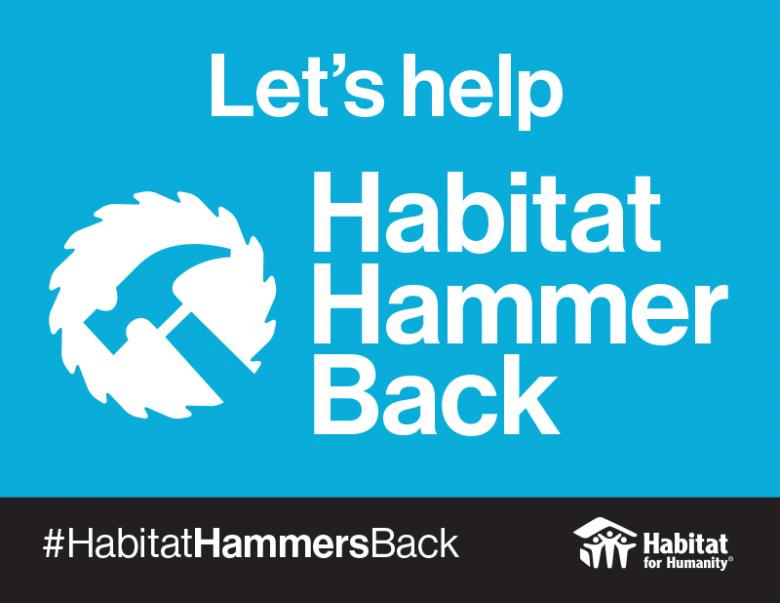 Habitat hammers back