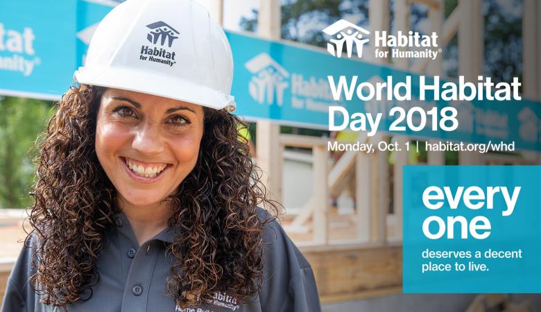 World Habitat Day, Facebook post image