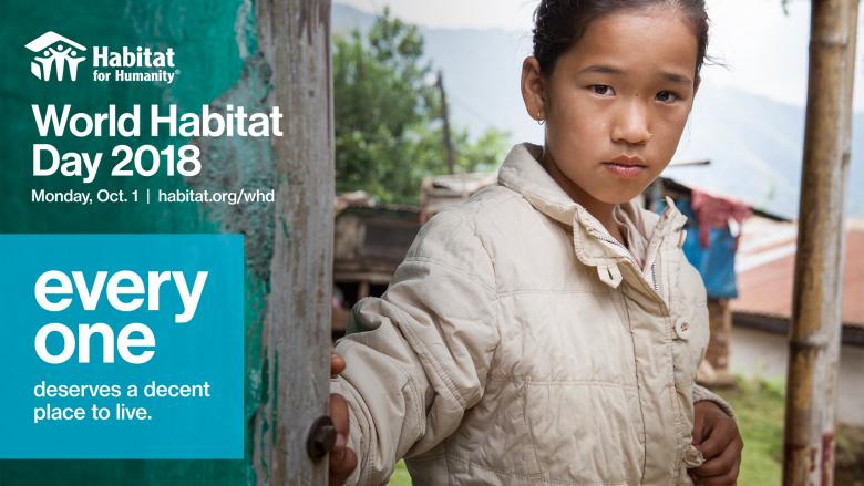 World Habitat Day, Facebook event image