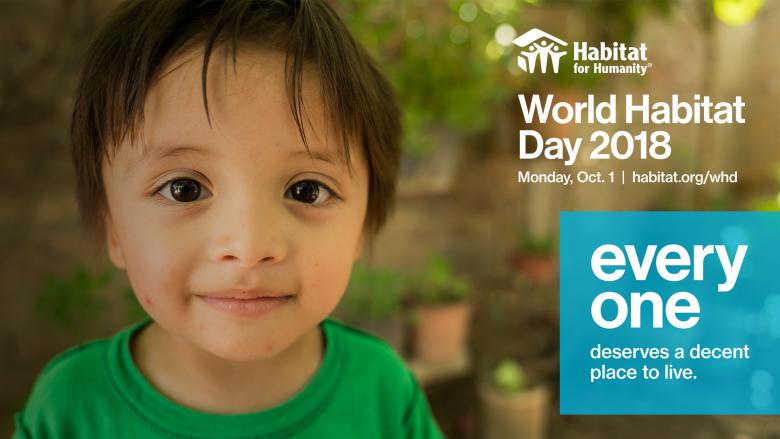 World Habitat Day, Facebook event image