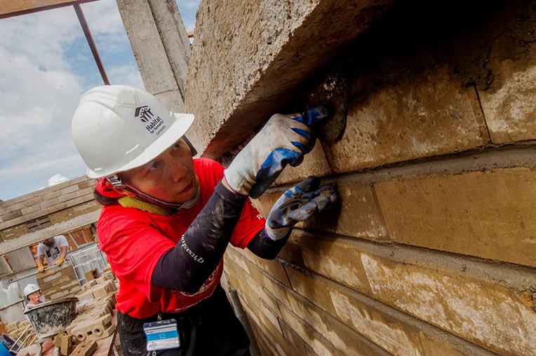 Olivia Wong at 2017 Cambodia Big Build.