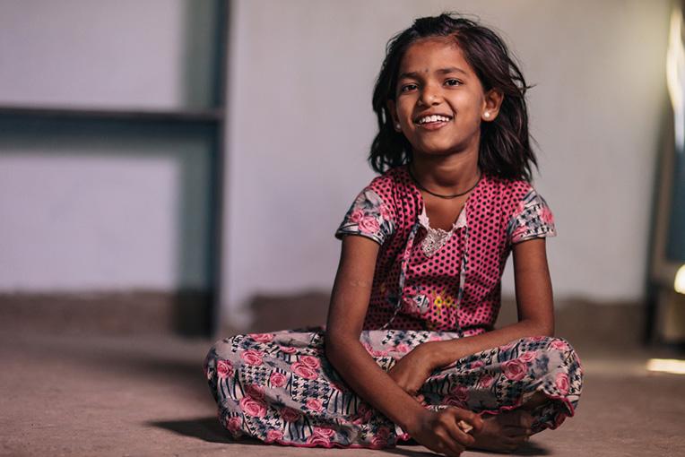 Aishwarya lives in a house built by her grandfather with a small loan made possible through Habitat's Terwilliger Center for Innovation in Shelter.