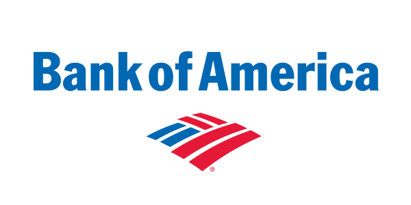 Bank of America logo.