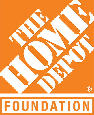 Home Depot logo.