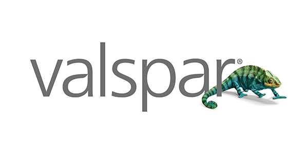 Valspar logo.