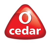 O-Cedar logo.