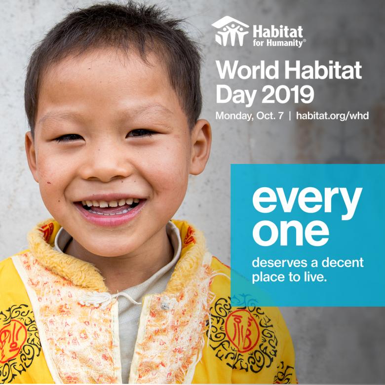 World Habitat Day, Instagram image