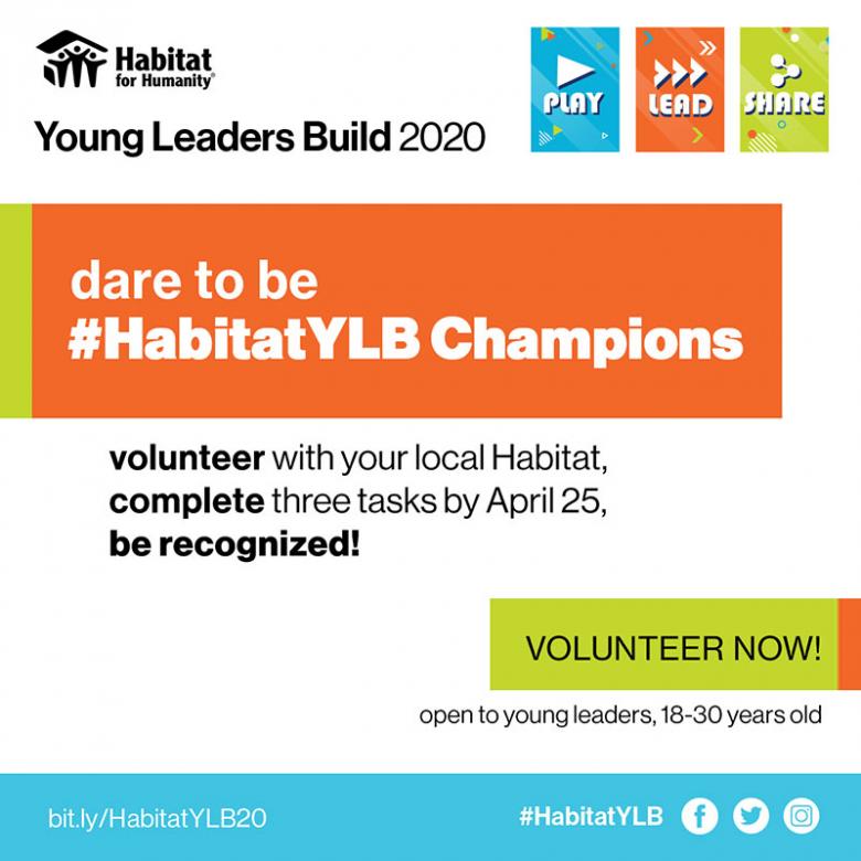Graphic for HabitatYLB Champions