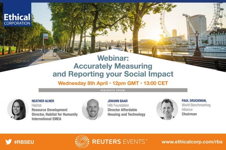 Webinar Measuring and Reporting Social Impact