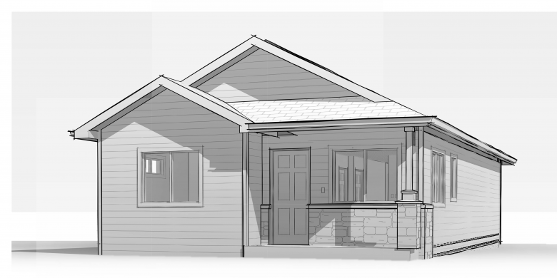 Loveland, Colorado, Habitat for Humanity house plans.