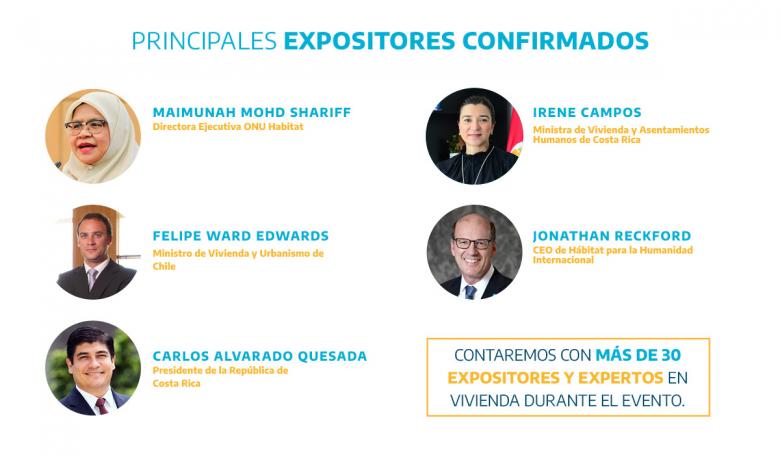 Principales expositores confirmados