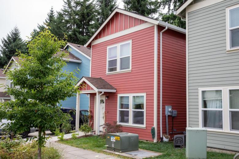 Row of houses.