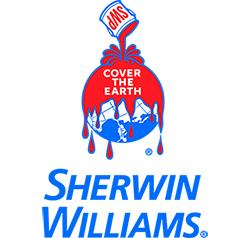 Sherwin Williams logo.