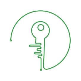 Green key icon.