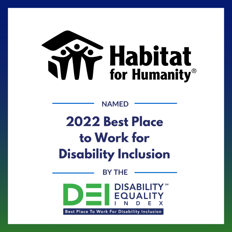 2022 Best Place to Work for Disability Inclusion badge
