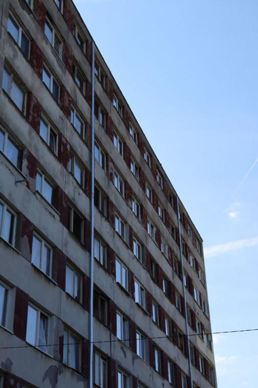 multi apartment building