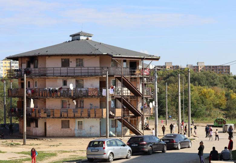 corn building in Lunik IX