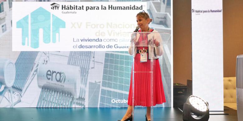 Habitat for Humanity Guatemala holds the XV National Forum on Social Housing in the country