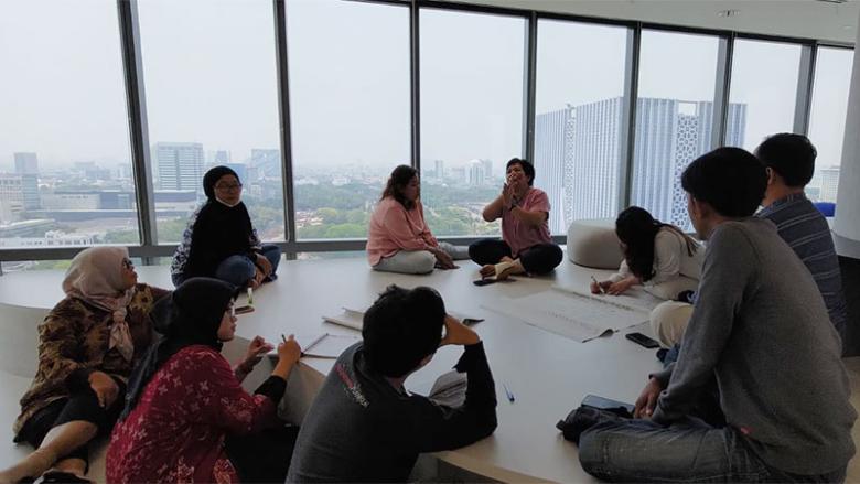 Participants at Indonesia Urban Dialogue