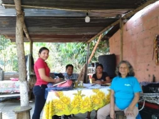 Families being evaluated for Habitat’s Extreme Poverty Assistance Program in GUATEMALA. 