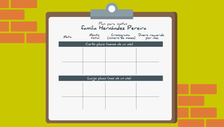 Los cursos incluyen plantillas para planificar metas a corto y largo plazo.