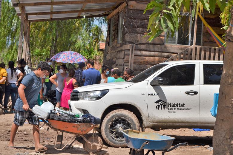 Habitat for Humanity distributed emergency kits following Hurricane Iota.