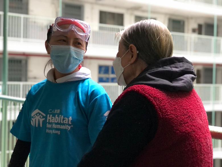 Olivia Wong at Habitat Hong Kong's Project Homeworks